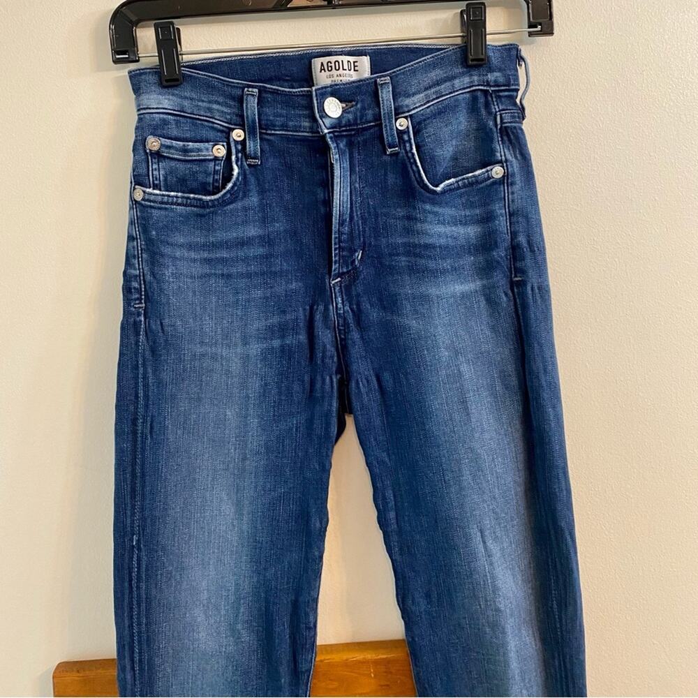 Agolde Sophie Crop Women’s Size 24 High Rise Skinny Jeans - Picture 11 of 16